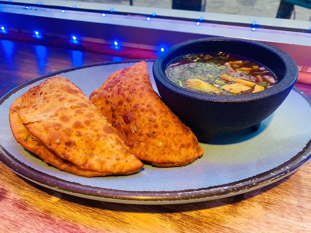 Two Birria Empanadas.