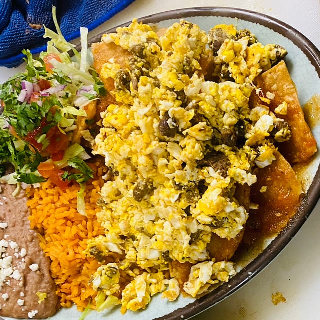 Chilaquiles.