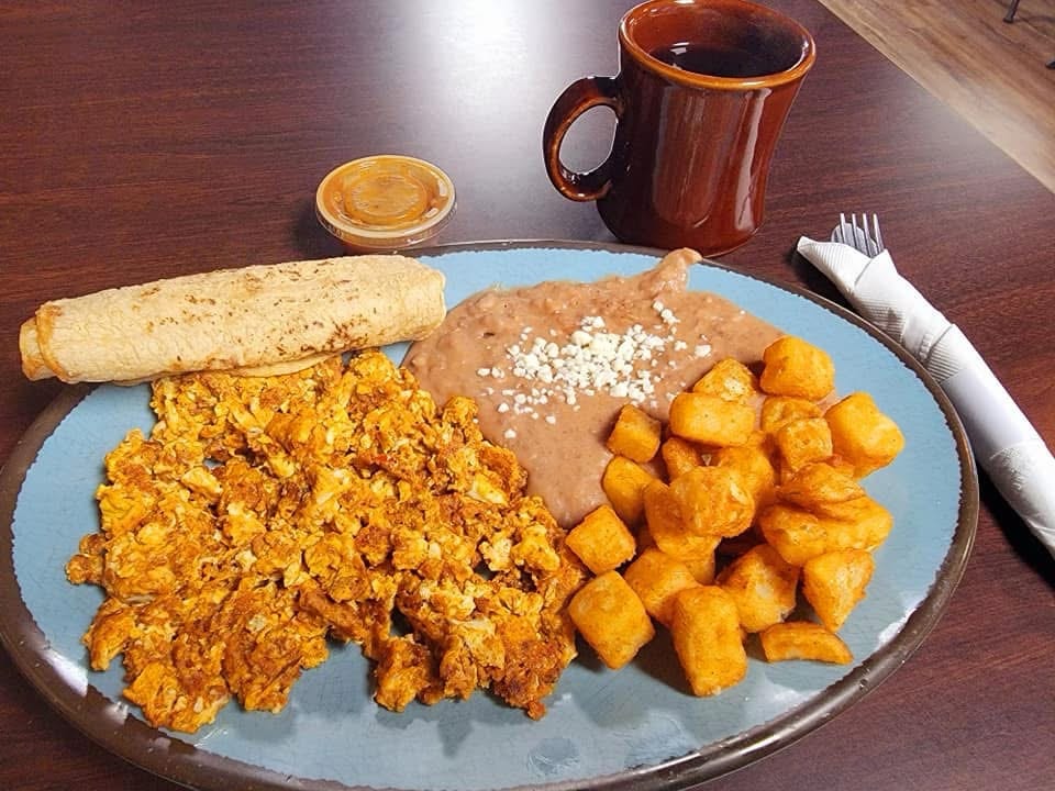 Huevos con Chorizo.