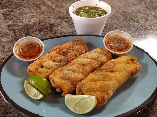 Birria egg roll 3 pack.